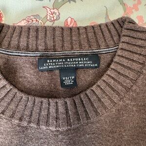 Banana Republic Merino Wool Crewneck Sweater